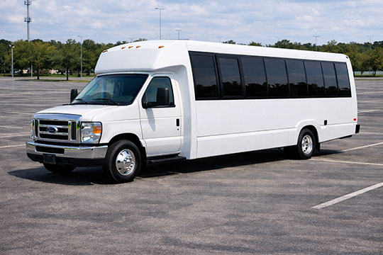 25-passenger minibus available for charter in Elgin, IL